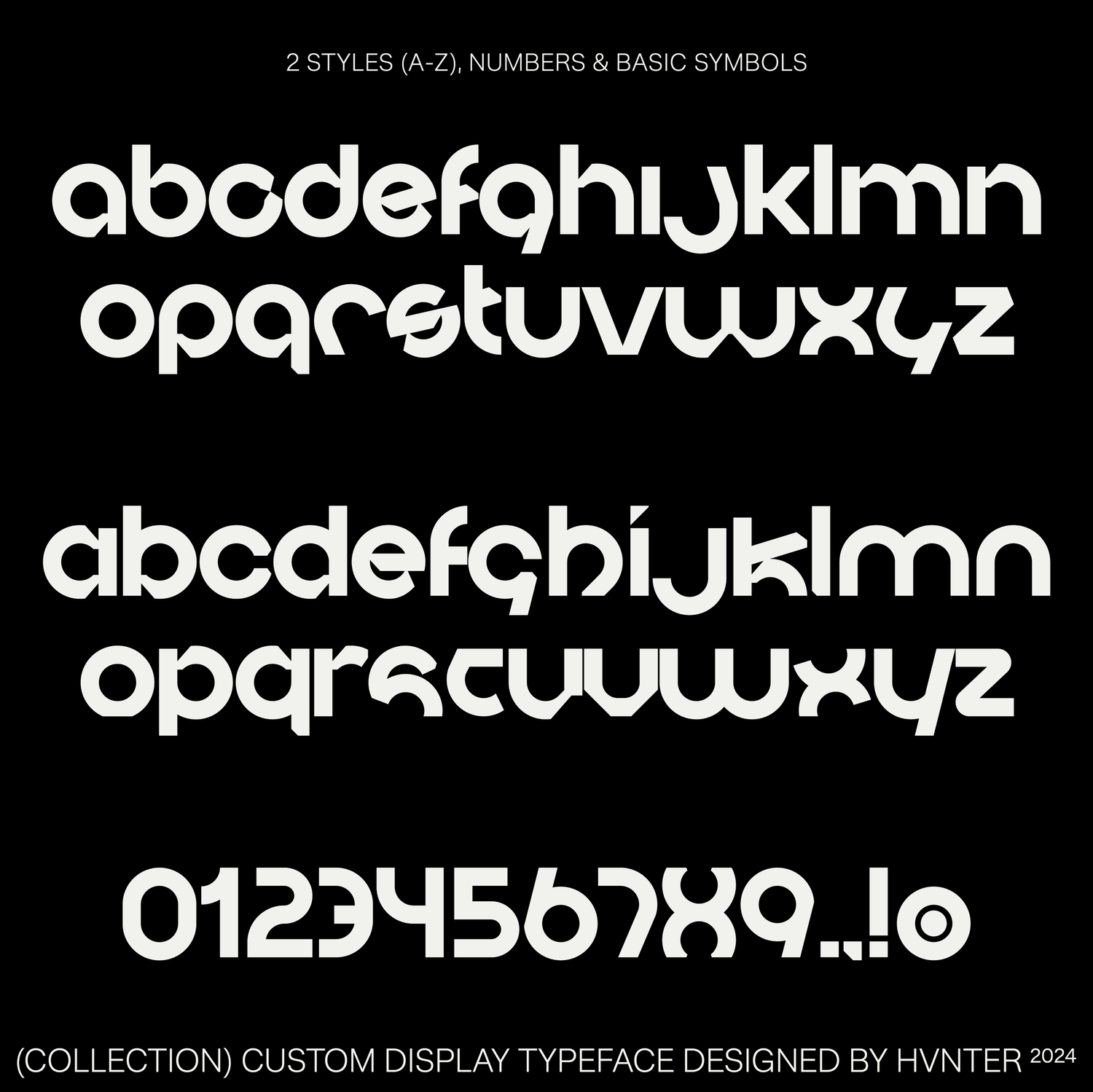 Collection Typeface — hvnter.net